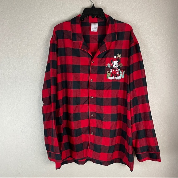 Disney Mickey Mouse Christmas Sleepwear Vintage - Picture 1 of 9